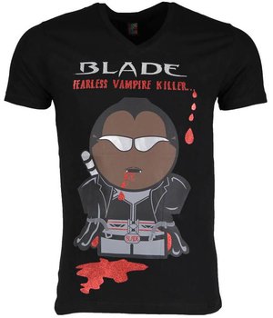 Local Fanatic T-shirt - Blade Fearless Vampire Killer - Zwart