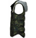 ENOS Bodywarmer Heren - Camouflage Vest Capuchon