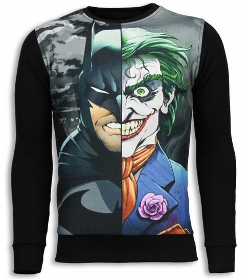 Local Fanatic Bad Joker - Sweater - Zwart