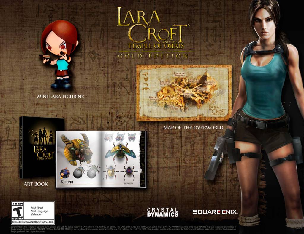Square PS4 Lara Croft and the Temple of Osiris Gold Edition