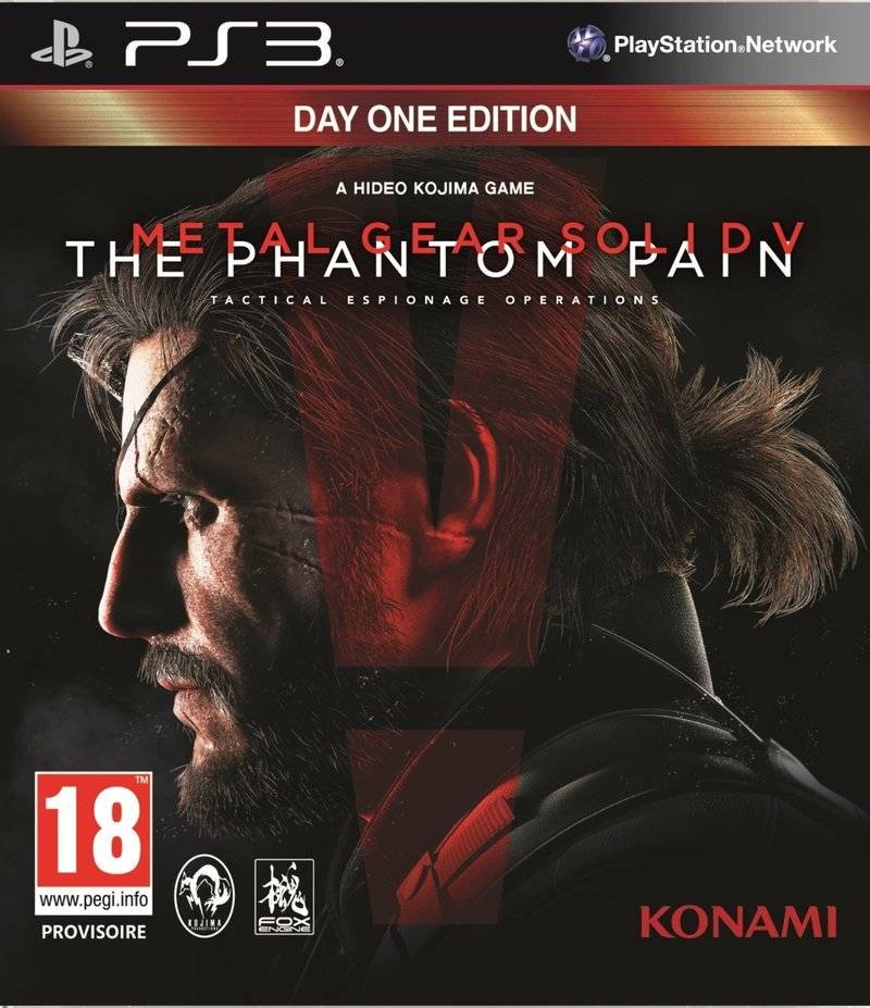 Konami PS3 Metal Gear Solid V: The Phantom Pain Day One Edition
