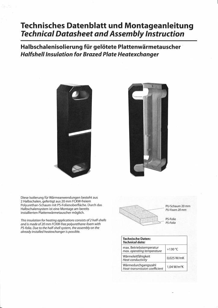 kupfergelötet Wärmetauscher ZC6