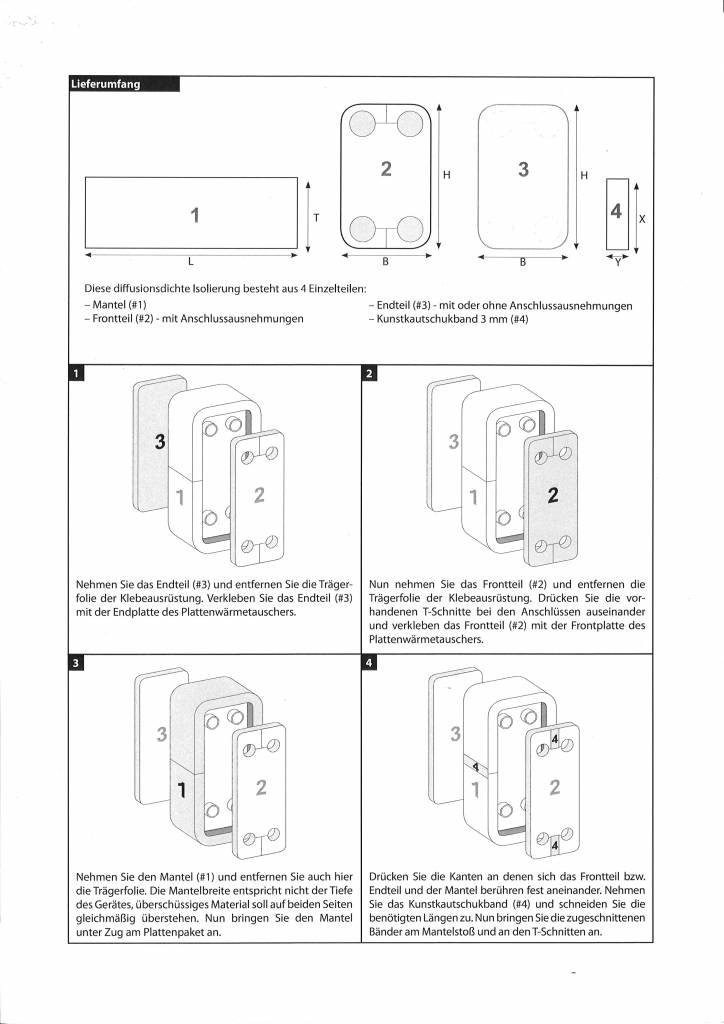 NBR - Isolierung 10mm für ZC / ZD 42