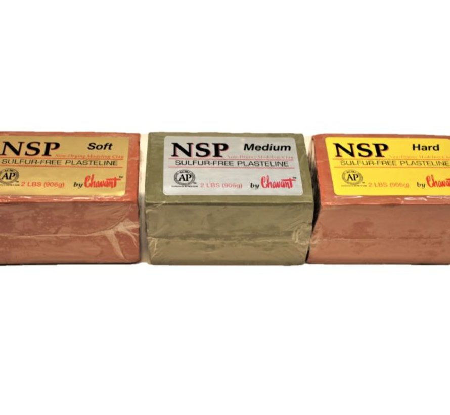 Chavant Clay NSP Sulphur Free Plastiline - Siliconesandmore.com/en