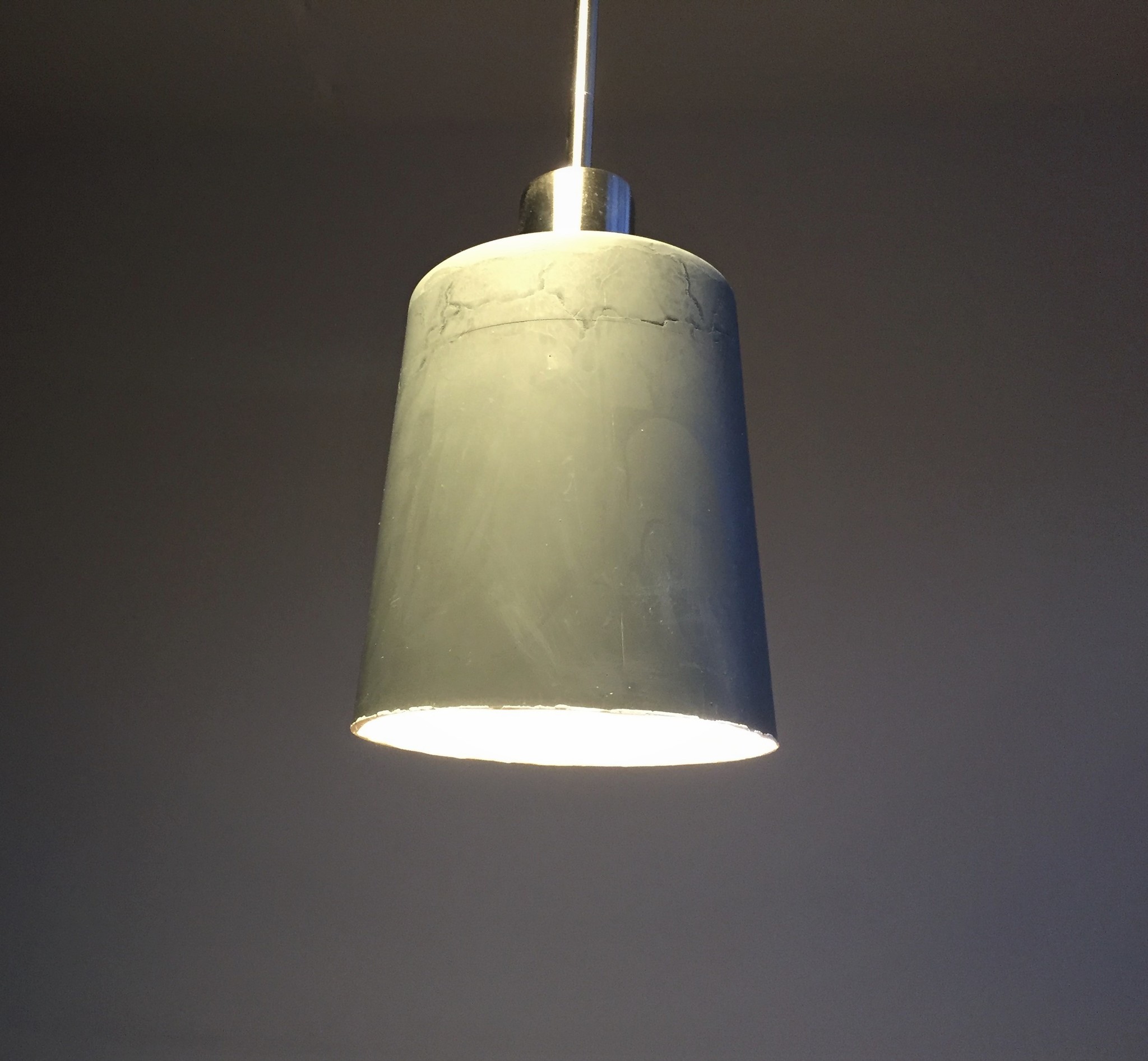 Lamp gegoten van Acryl