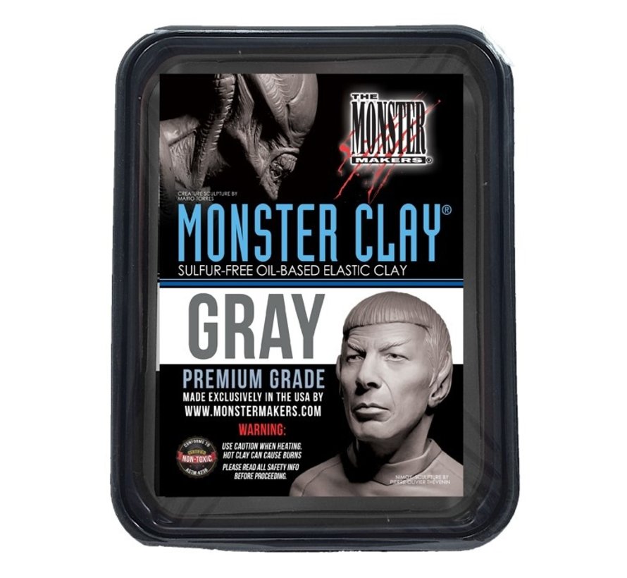 Monster Clay Grijs