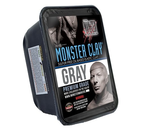 The Monster Makers Monster Clay Gray