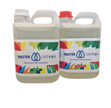 Eli-Chem Resins UK LTD MasterCast 1-2-1 Heldere Epoxy Hars coaten en resin art