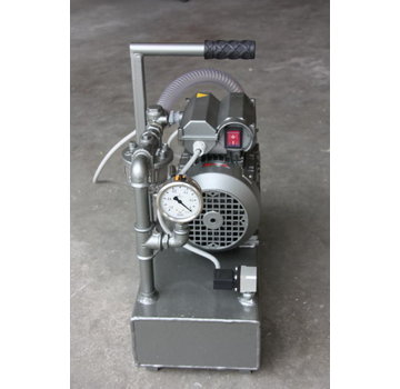 Vacuum pump for vacuum bagging