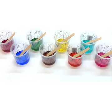 Transparent colourant  for polyurethane & epoxy resin