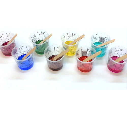 Transparent colourant  for polyurethane or epoxy resin (liquid)