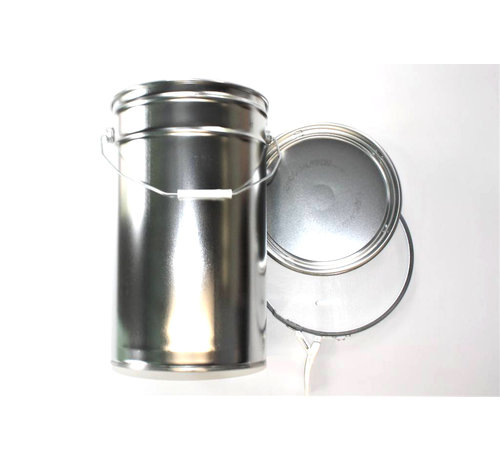 Konische Aluminium Eimer, 25 Liter.