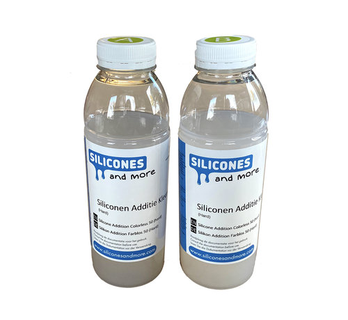 Silicone Addition Colorless 50 (hard)
