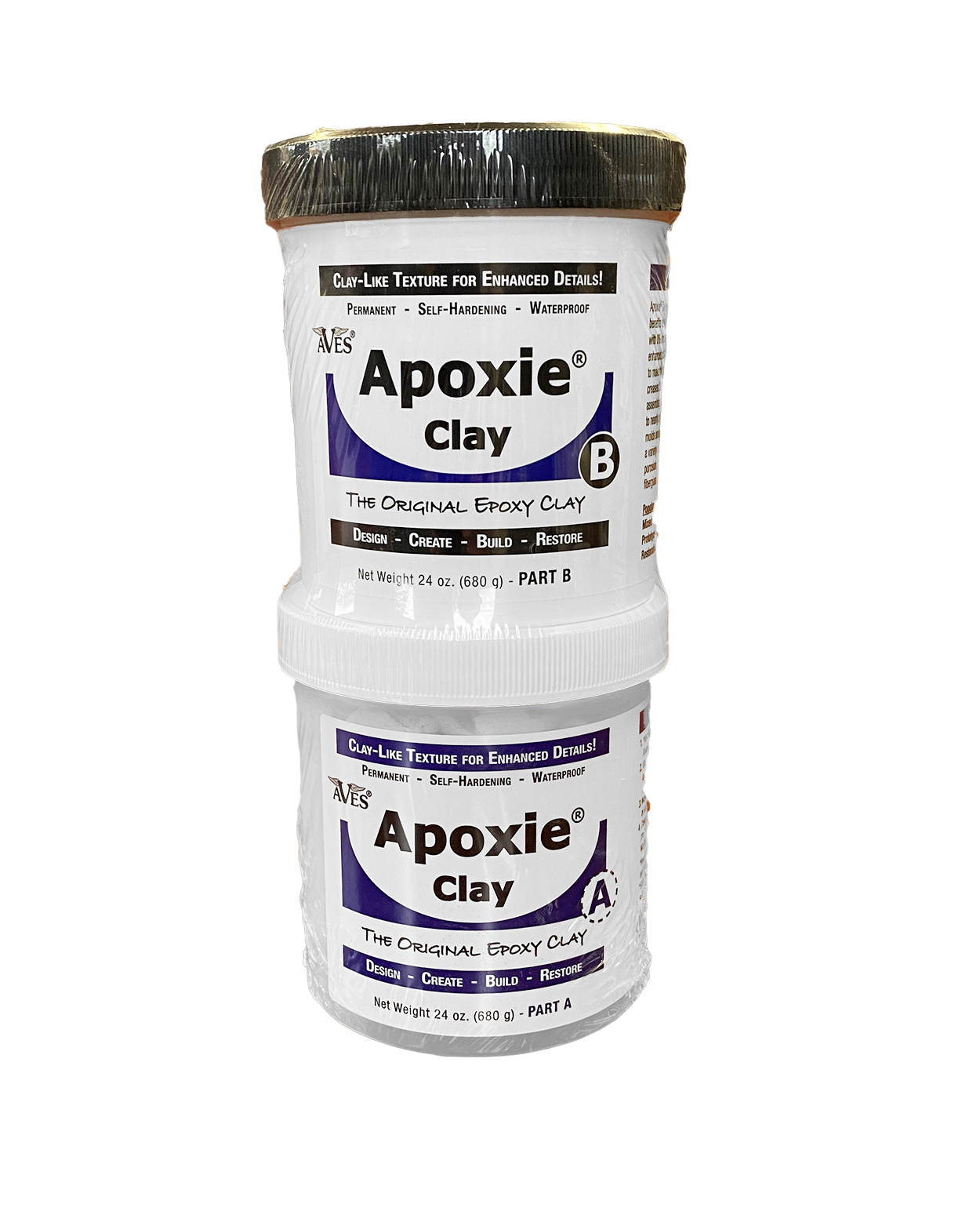 Aves Apoxie Air Dry Modeling Clay for Professionals - Self Hardening  Modeling Clay, Waterproof Sculpting Clay Made for Detail, No Cracking  Modeling