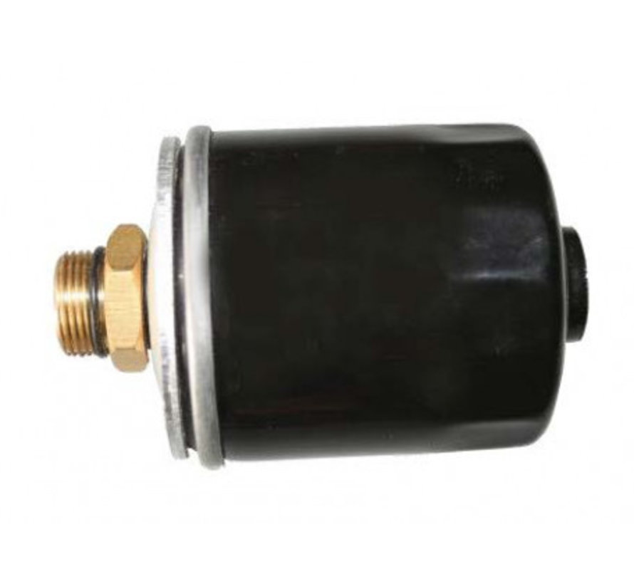 Oil mist filter with BSP connection for vacuum pump