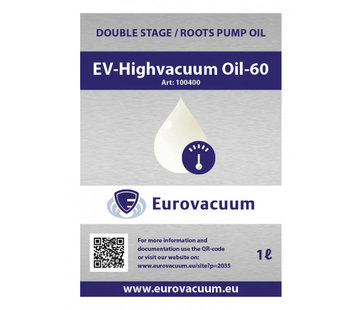 Eurovacuum Öl für Vakuumpumpe - EV-Hochvakuumöl-60