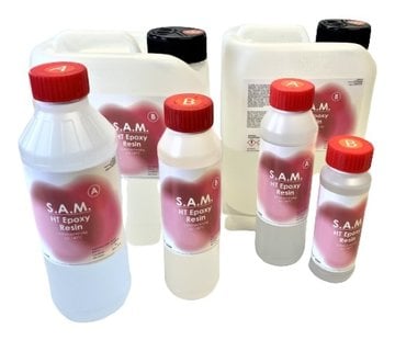 S.A.M. HT Epoxy Resin,  Heat resistant up to 140°C