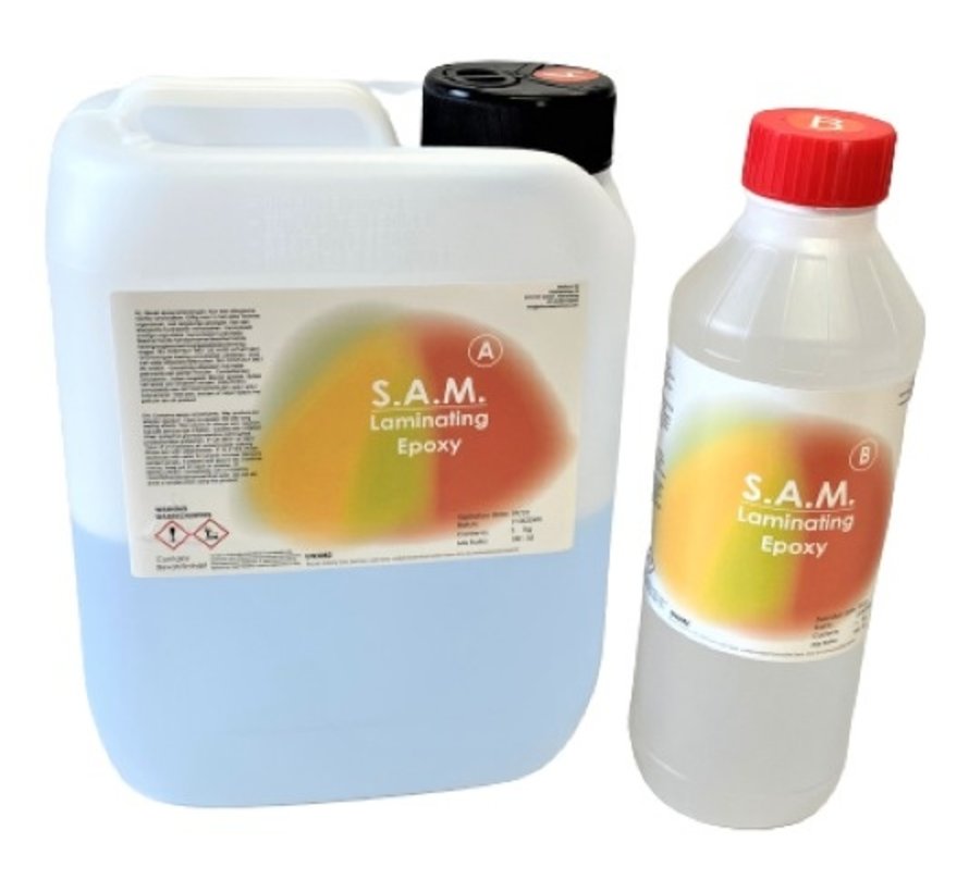 Laminating Epoxy Resin,   0,1 tot 2 cm dik lamineren