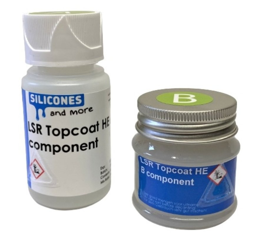 LSR Topcoat HE, matting silicone coating