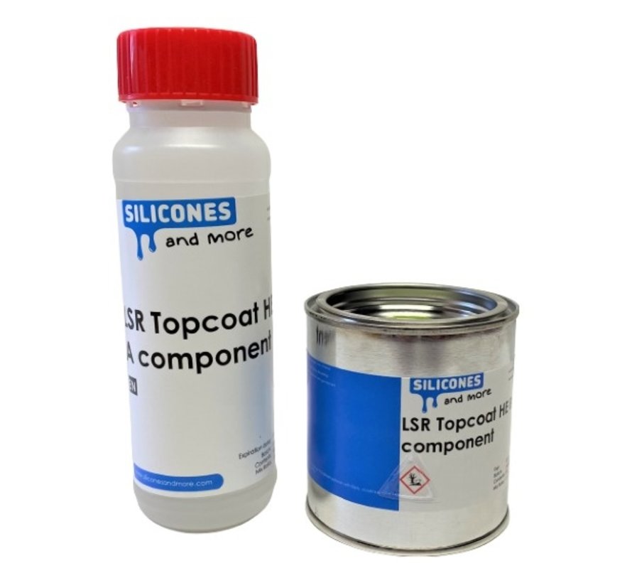 LSR Topcoat HE, matterende siliconen coating