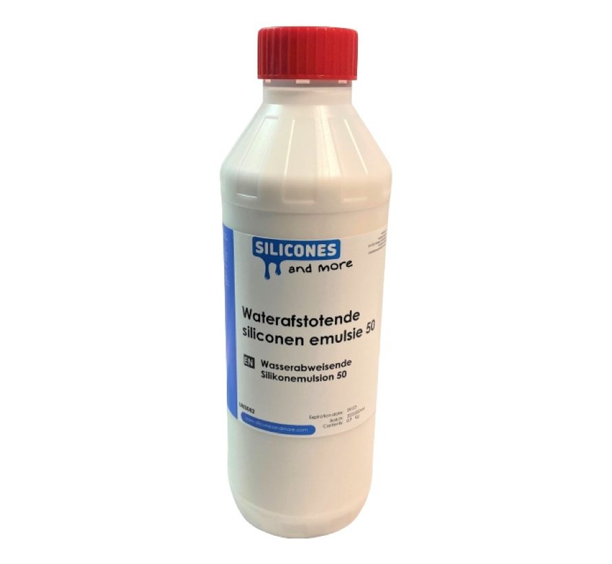 Water-repellent silicone emulsion 50