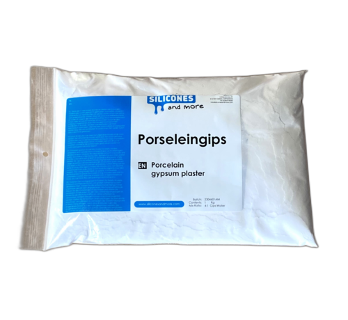 Porcelain gypsum plaster