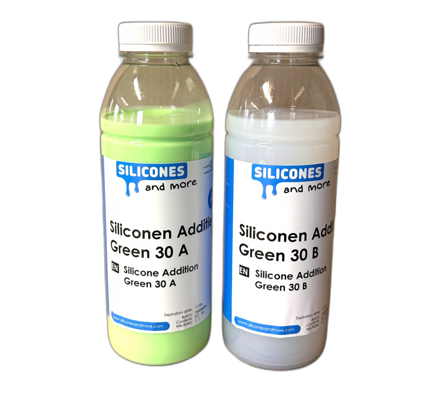 Silicone Addition Green 30 Set (Hard)