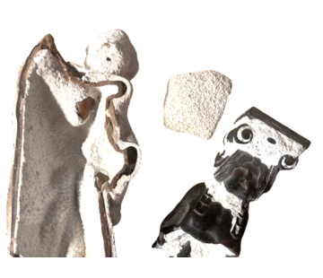 Nedform Starter-Set DIY Einfache Schlicker mit Besandungsmaterial