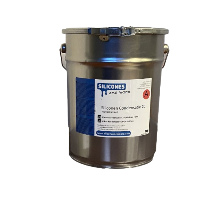 Siliconen Gietrubber Condensatie 20  A component