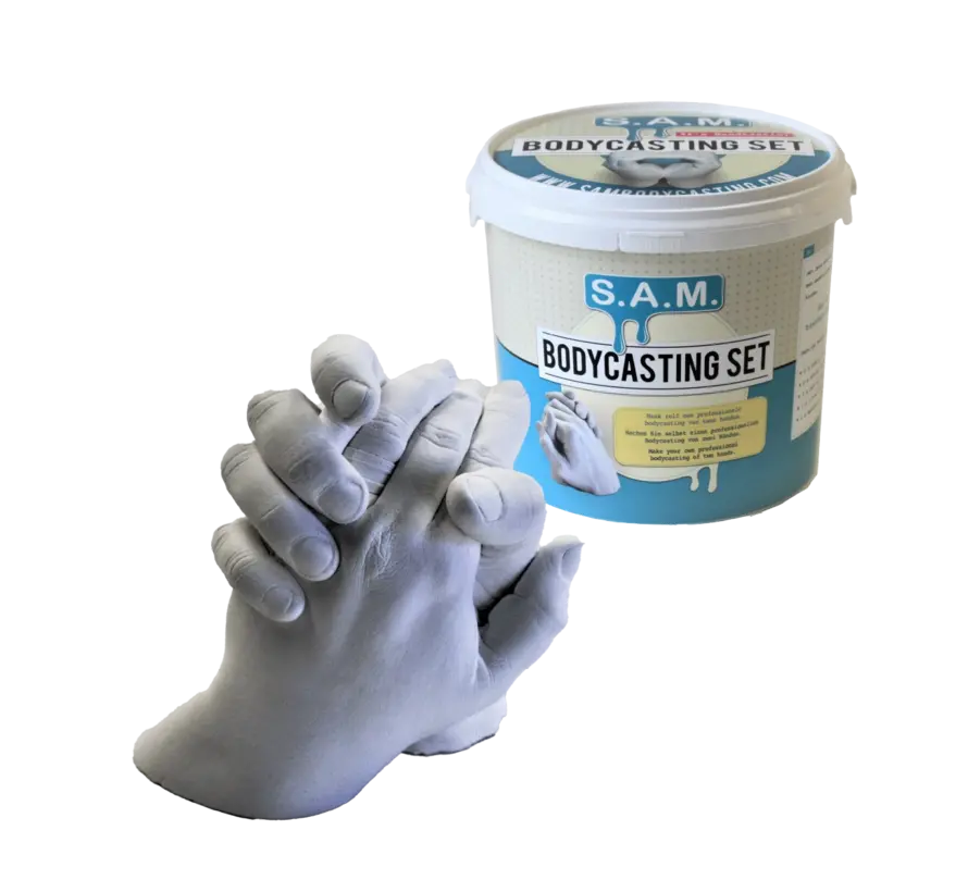 Plaster Hands Casting Set (SAM Bodycasting Set)