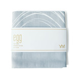EGG tea towel | certified GOTS organic cotton kitchen towel with egg print