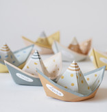 SEGEL vouwbootjes | papieren bootjes DIY set, voor traktaties en interieurdeco