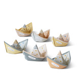 SEGEL vouwbootjes | papieren bootjes DIY set, voor traktaties en interieurdeco