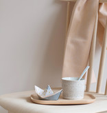 SEGEL vouwbootjes | papieren bootjes DIY set, voor traktaties en interieurdeco