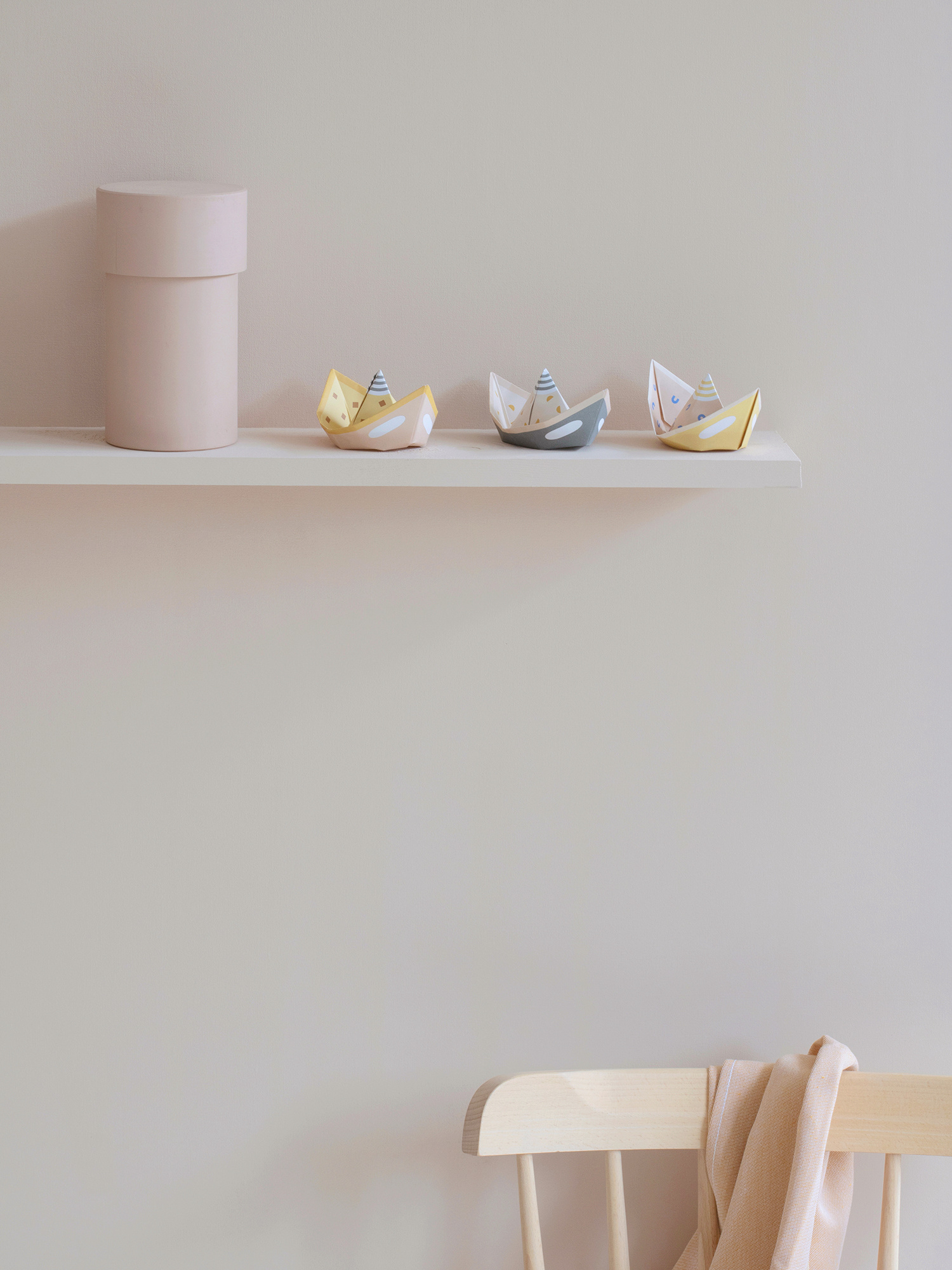 SEGEL vouwbootjes | papieren bootjes DIY set, voor traktaties en interieurdeco