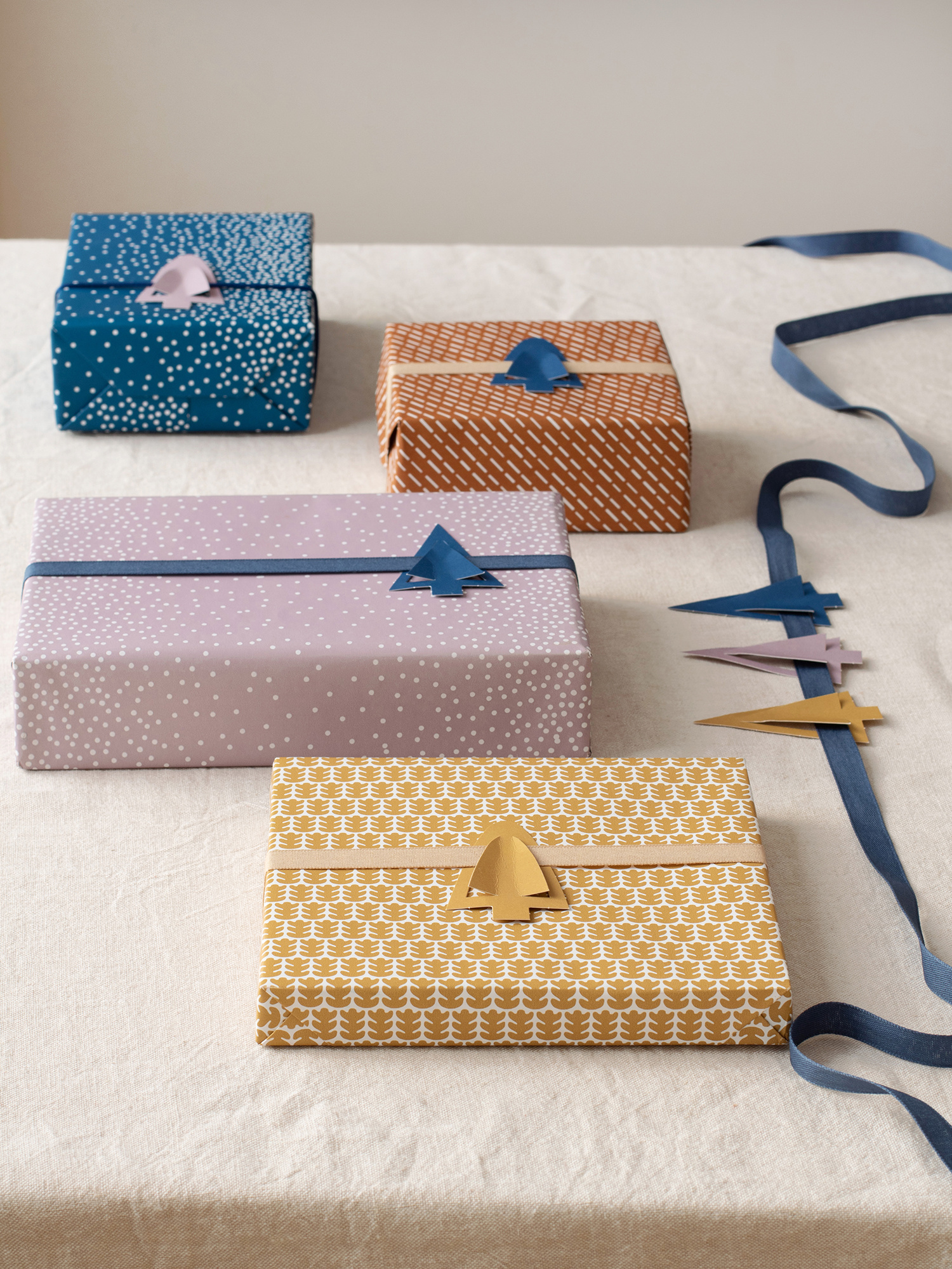 boom cadeau labels - lila-blauw