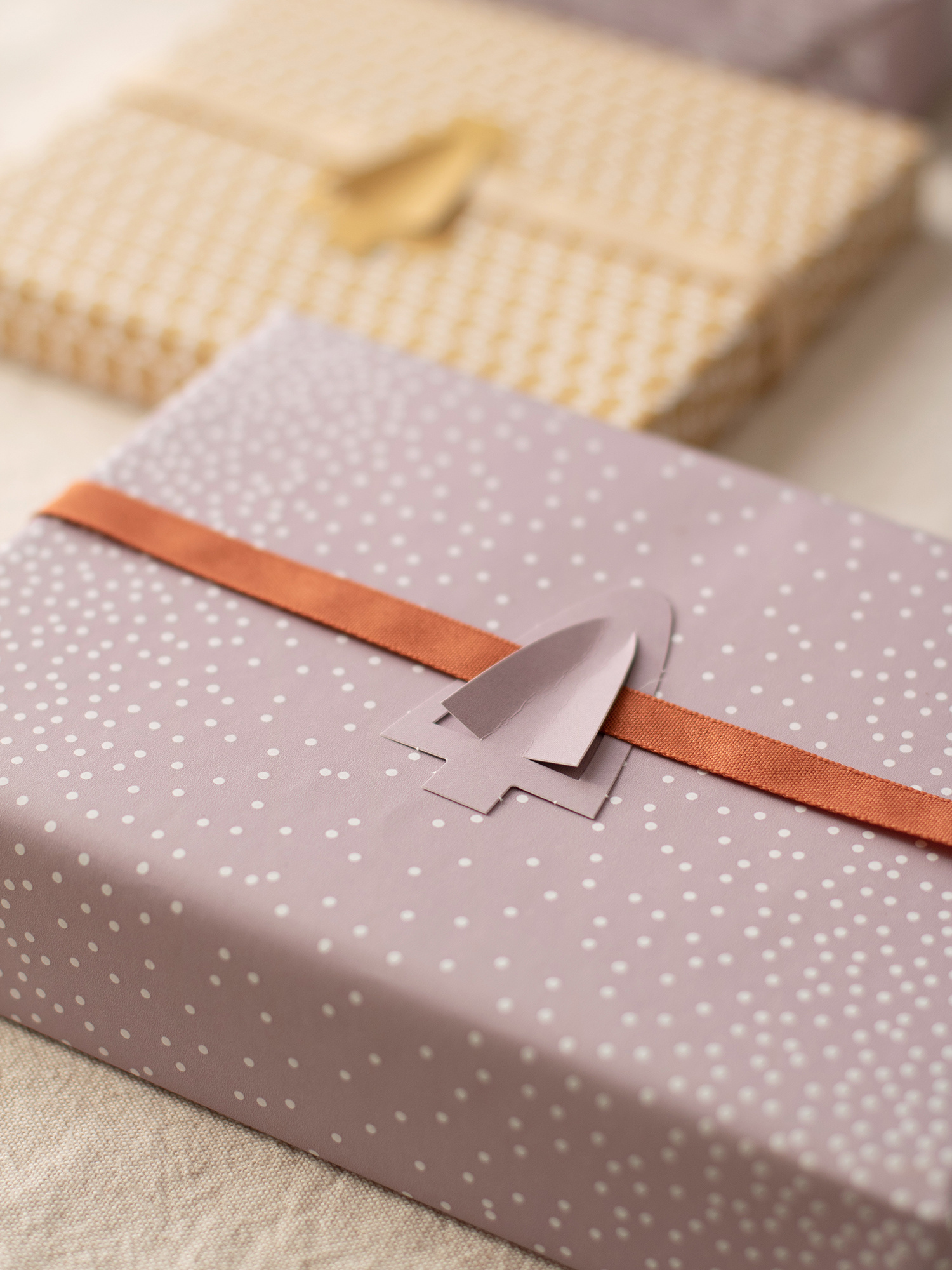 boom cadeau labels - lila-blauw