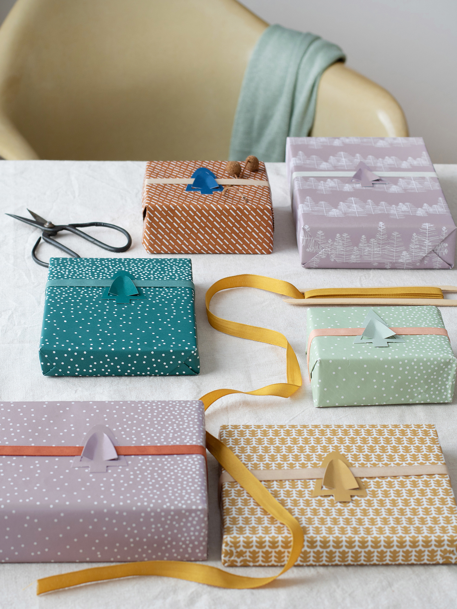 boom cadeau labels - lila-blauw