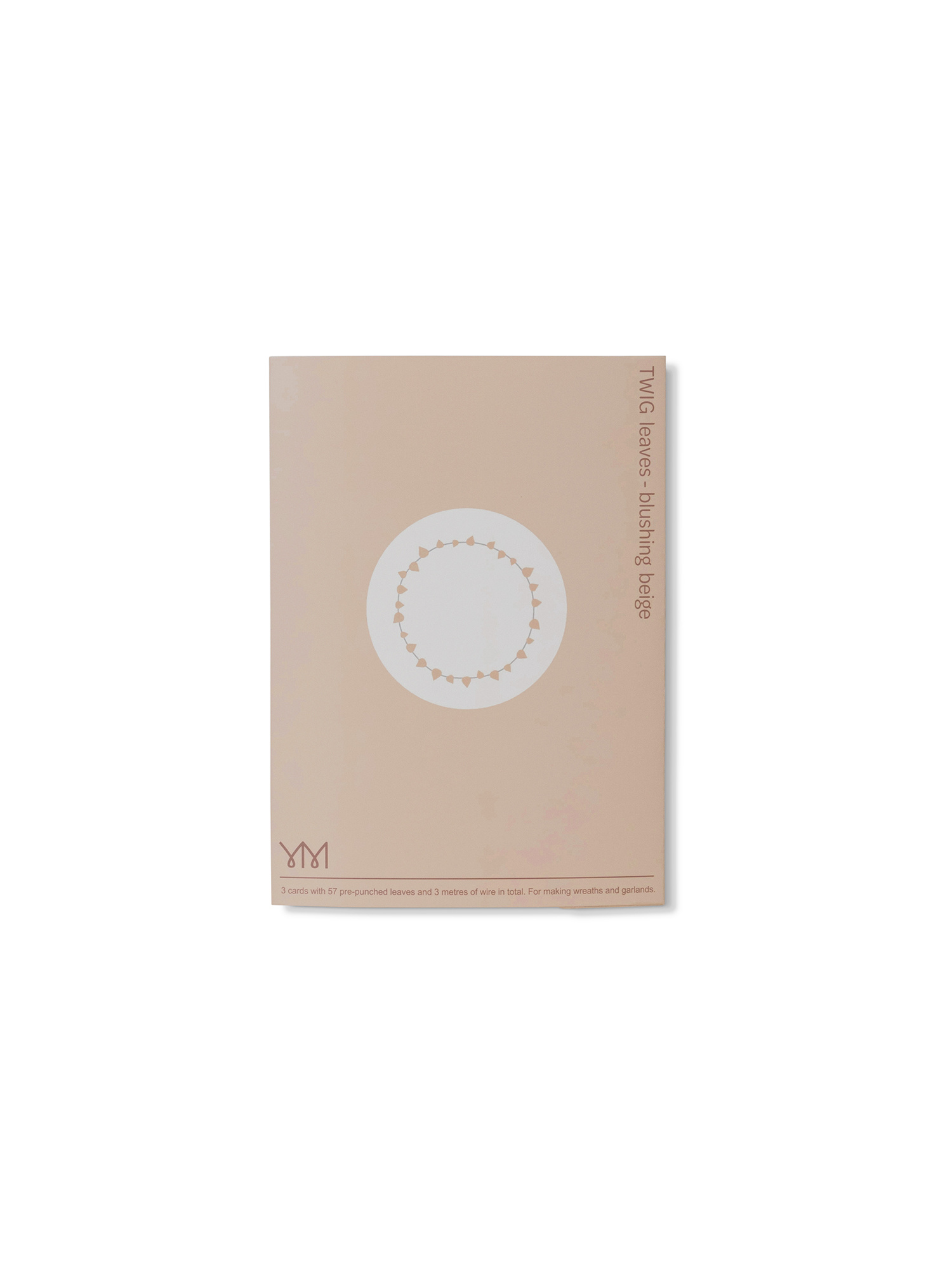 TWIG leaves - blushing beige