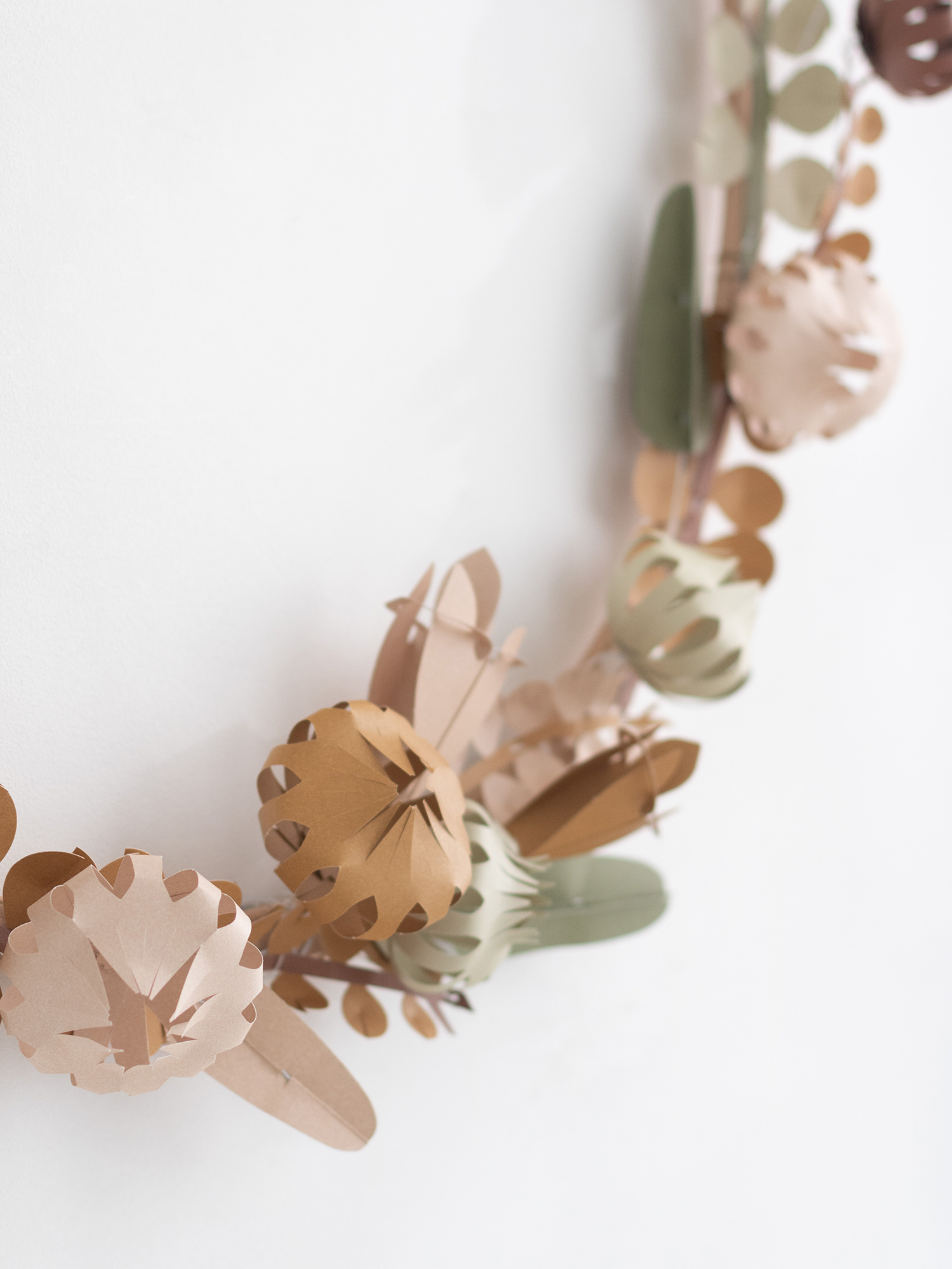 FIELD pastel large | 12 paper flowers in DIY bouquet kit