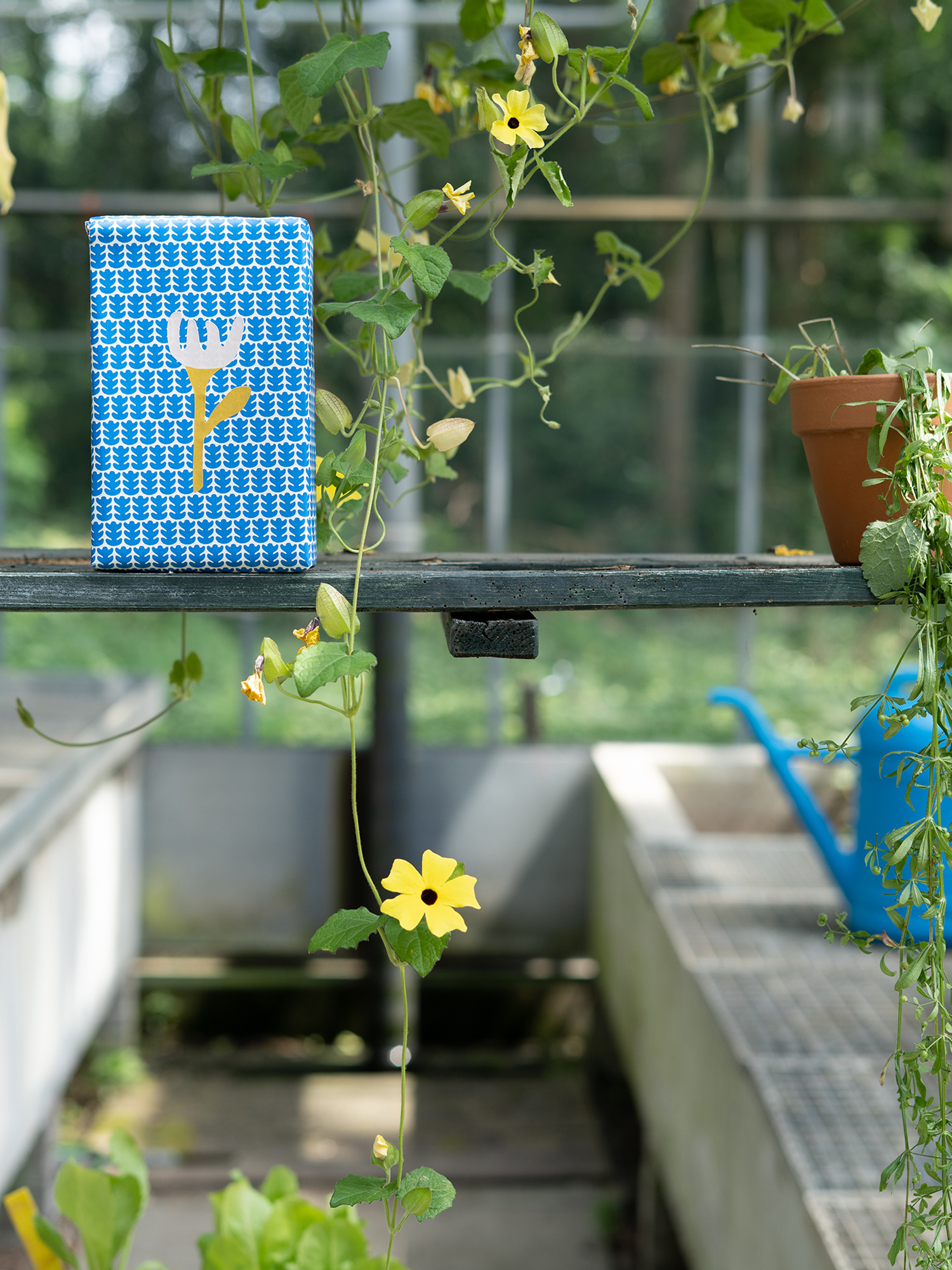 happy flower stickers