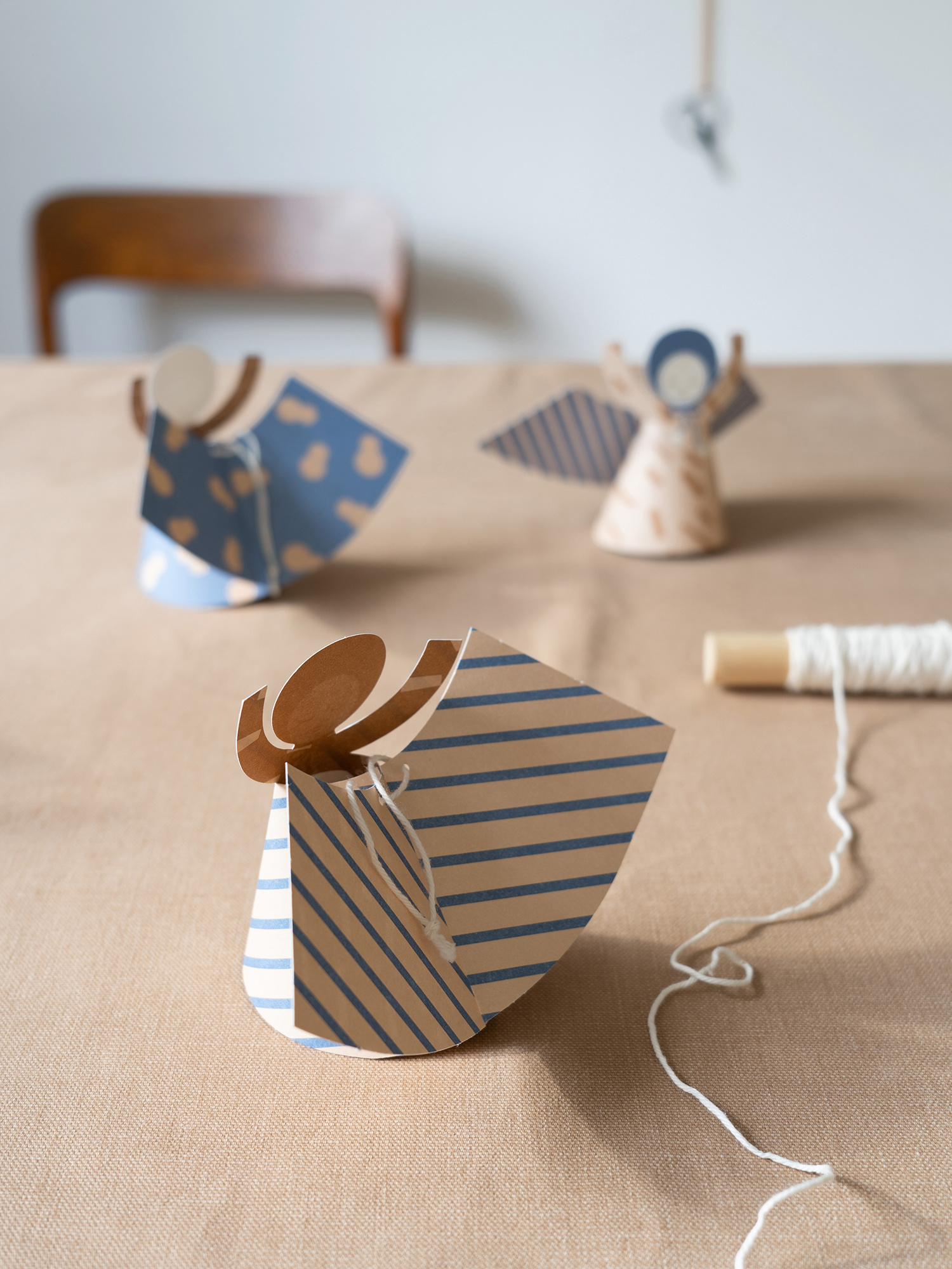 BODE angels | six paper angel cards and Christmas ornaments