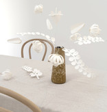 FIELD white large - white | twelve white paper flowers DIY kit