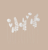 FIELD white large - white | twelve white paper flowers DIY kit