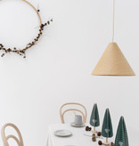 CYPRESS tree - dark green | DIY paper tree with wooden trunk