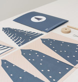 FIR tree - dark blue