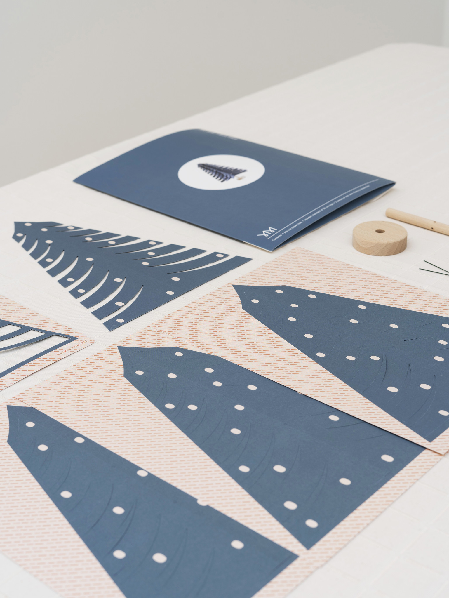 FIR tree - dark blue