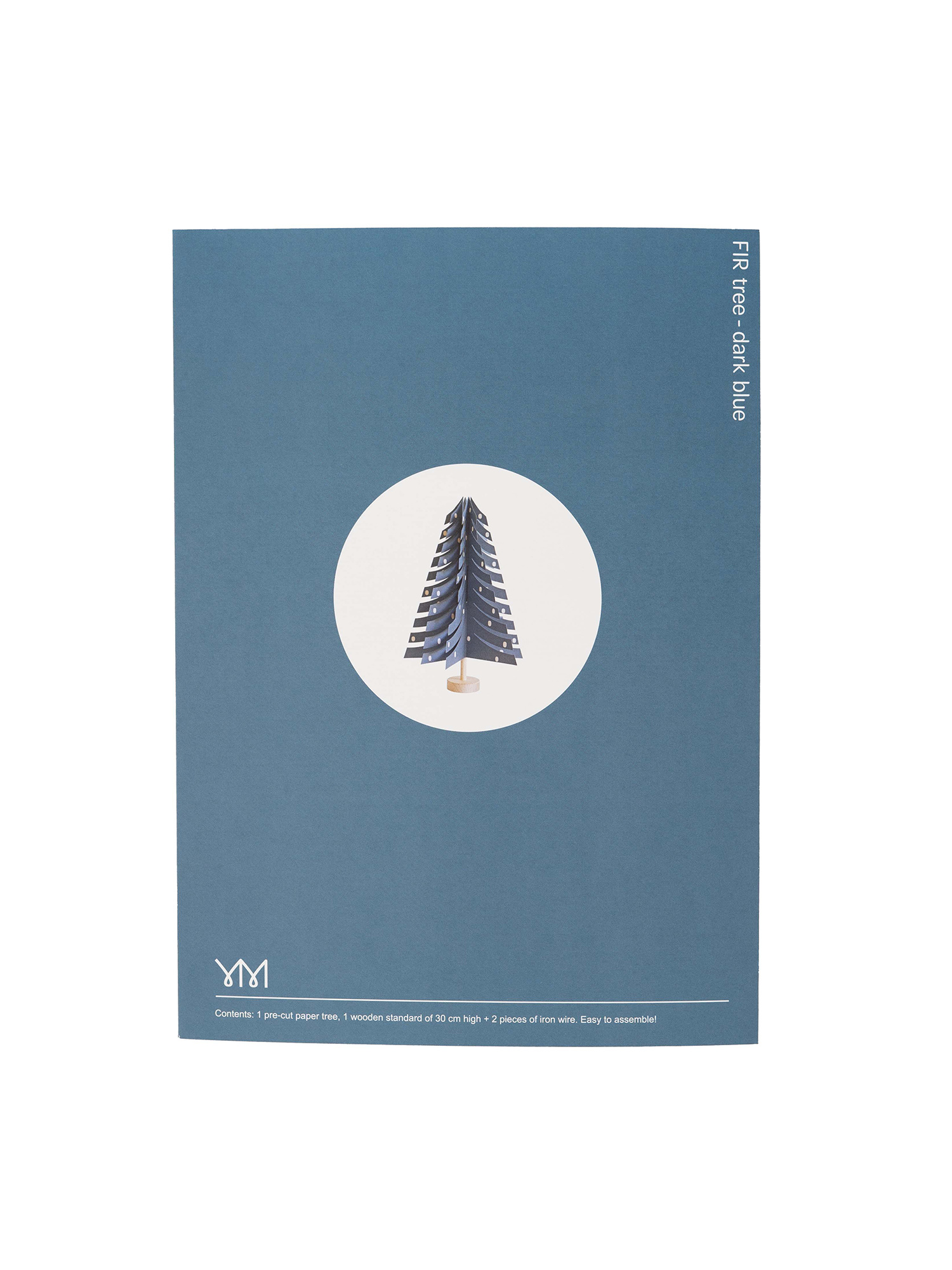 FIR tree - dark blue