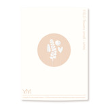 FIELD flowers – small white | four white paper flowers DIY kit