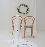 FIELD flowers – small white | four white paper flowers DIY kit
